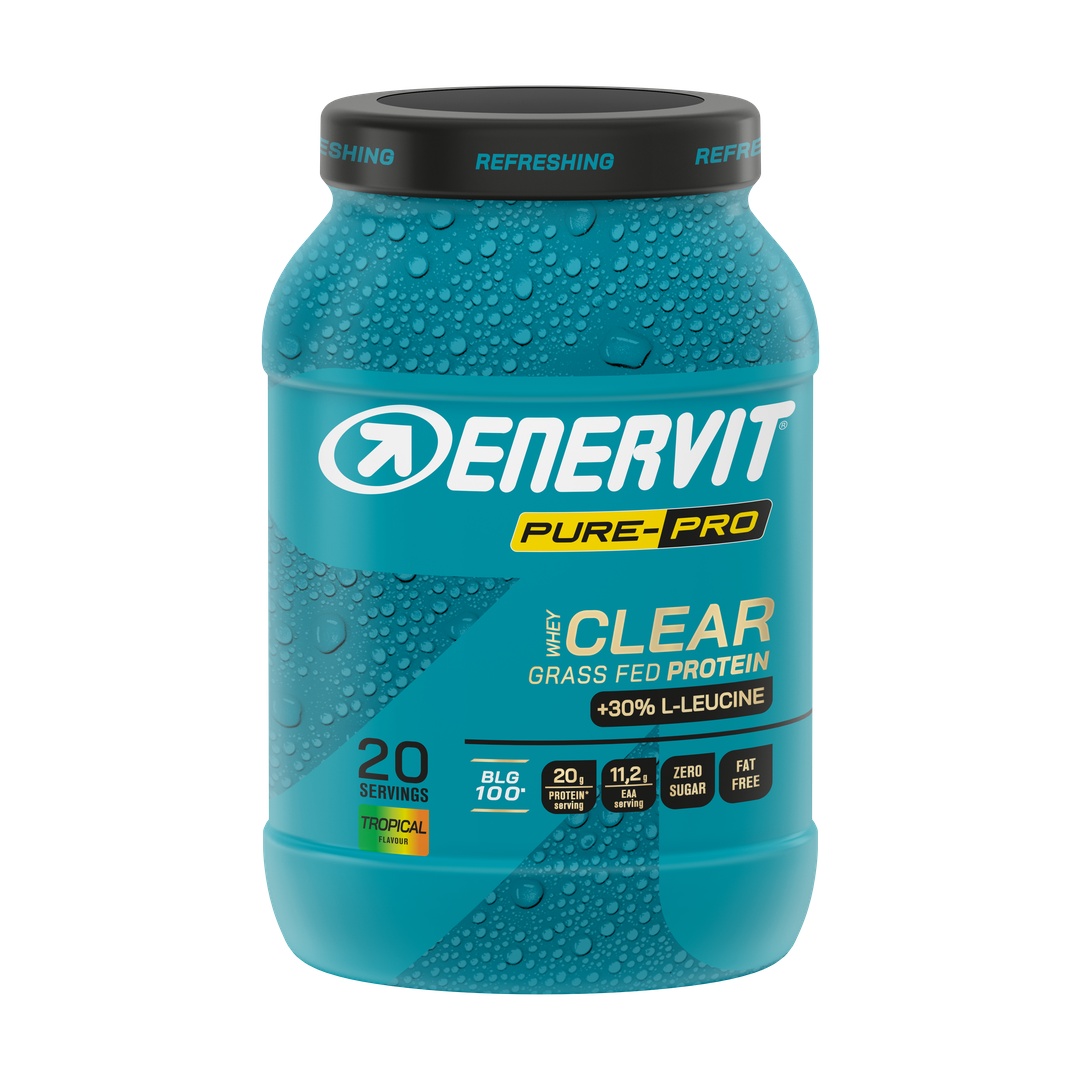 Produktbild ENERVIT PURE-PRO Clear Whey Protein Grass Fed BLG-100 Tropical, 500 g